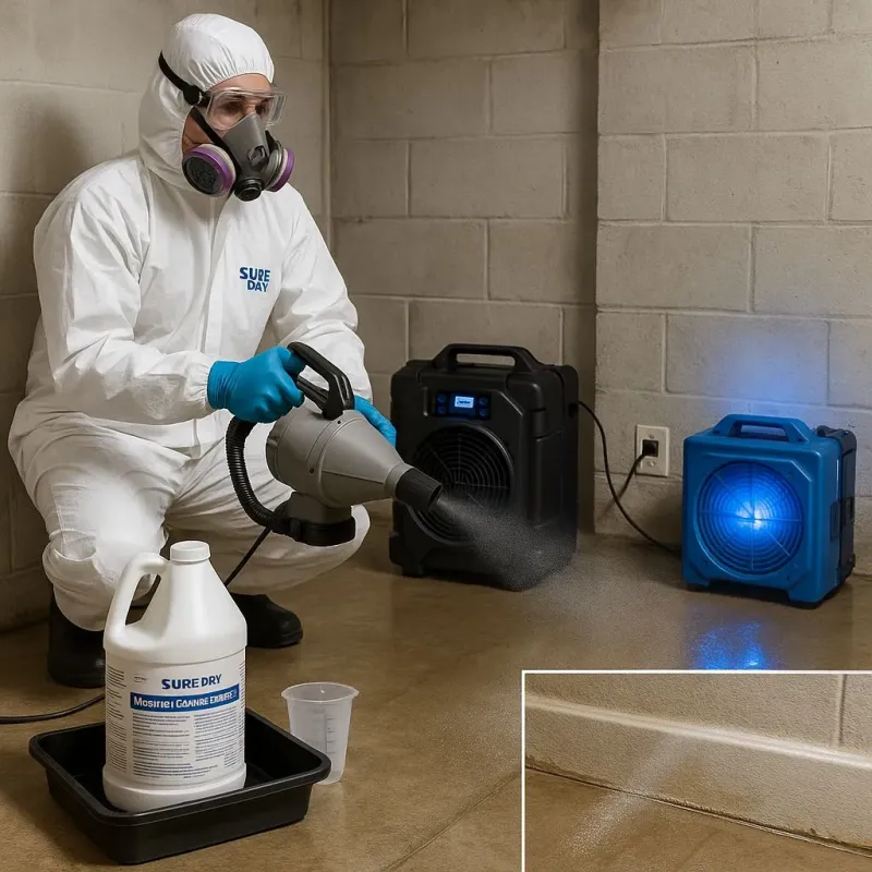 Sanitization and Odor Removal process in Chula Vista, CA